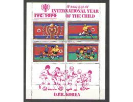 Sport,  Mezinár. rok dětí, fotbal  - DPR Korea
