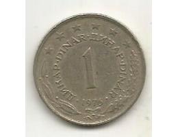 Jugoslávie 1 dinar 1976 (17) 3.56