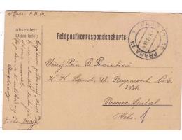 PRAHA VINOHRADY=FELDPOST= RESERVE SPITAL=rok1914*c9727