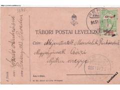 PERED=TĚŠEDIKOVO=SLOVENSKO=PŘETISK ZN ZAJÍMAVÉ=rok1915*c9975