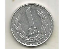 Poland 1 zloty, 1984 (x)