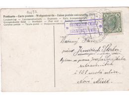 POŠTOVNA  BRUMOVICE=BŘECLAV+SLUNEČNICE=rok1905*c10032