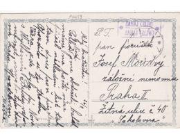 POŠTOVNA  ZAHAJ=ZLIV=ČESKÉ BUDĚJOVICE=rok1917*c10059