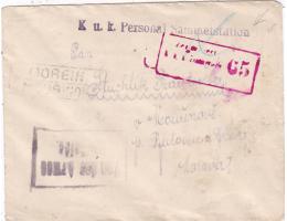 POŠTOVNA  MOUŘINOV=BUČOVICE=FELDPOST=rok1917*c10260