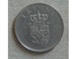 Dánsko 1 krone 1963