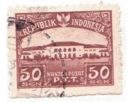 Indonesie o Mi.0104 hlavní pošta v Bandungu (K)