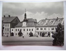 Nové Město na Moravě nám. Vratislava z Pernštejna 60. léta