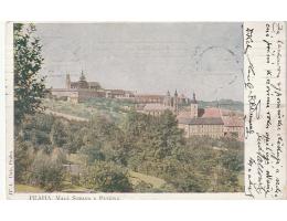 PRAHA HRADČANY Z  PETŘÍNA  NAKL. UNIE   r.1900 DA °PB485