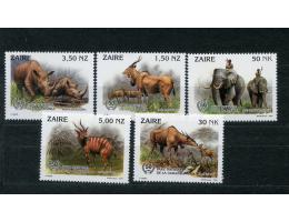 Zair africká fauna **