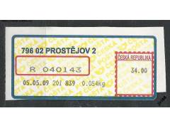 Apost Prostějov 2 (typ 2A/5) - odch. písma