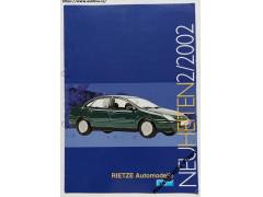 Kaden a Ritze Modelle katalog 2002 1:87