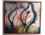 Bohunka Waageová: Strom života - Olej na plátnu
