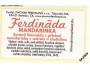 BENEŠOV - Ferdináda MANDARINKA