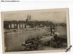 Praha s lodí a vozem,prošlá E/146