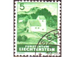 Lichenštejnsko 1937 Kaple, Michel č.157 raz.