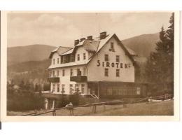 ŠPIČÁK / HOTEL SIROTEK / HOSPODA / ŠUMAVA /rok1946?*bf1447