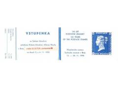 150 let první poštovní  známky, Filatelistická výstava,