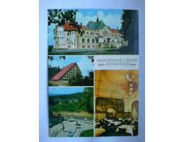 Mariánské Lázně Juniorhotel Krakonoš interiéry mimigolf 1986