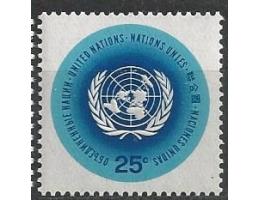 OSN N.Y. **Mi.0159 Výplatní - emblém OSN