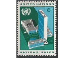 OSN N.Y. **Mi.0203 Výplatní - budova OSN
