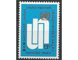 OSN N.Y. **Mi.0212 Výplatní - iniciály OSN