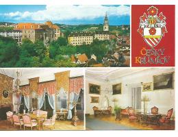 Český Krumlov, zámek znak erb 18-616**