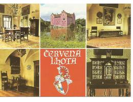 Červená Lhota, zámek erb znak 18-618**