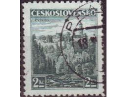 ČSR 1936 Zvíkov, Pofis č.307 raz. vpravo