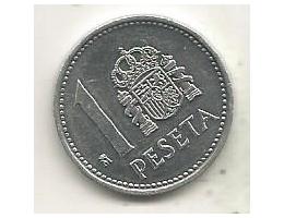 Spain 1 peseta, 1987 (A19)