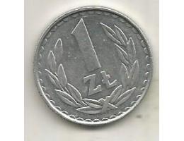 Poland 1 zloty, 1985 (A19)