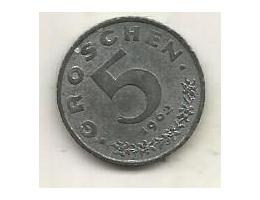 Austria 5 groschen, 1962 (A19)