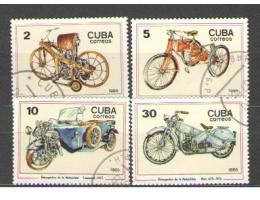 Kuba - motorka, motorky