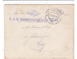 FELDPOST=DO JILEMNICE =rok1916*c10506