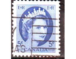 Kanada 1954 Královna Alžběta II., Michel č.294Ax raz.