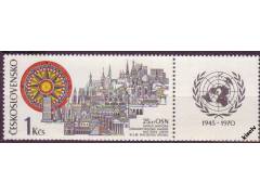 Československo 1970  Pof. 1833, **