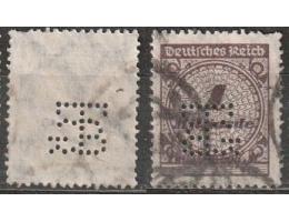 Německo Reich 1923 Inflace 1 miliarda, Michel č.325 APa, Per
