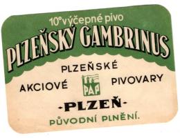 Gambrinus Plzeň - 10°