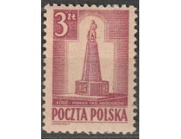 Polsko 1945 Pomník Kosciuszka, Michel č.404A *N