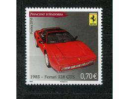 Francúzska Andora doprava  autá  Ferrari** nom. 0,7€