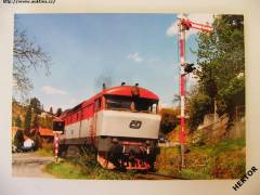 Pohlednice - dieselová lokomotiva 749.006-3 *1124
