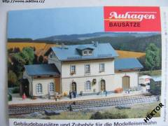 Samolepka stavebnice domečků Auhagen – nádraží *366