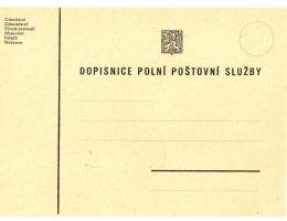 Dopisnice raz.polní pošta č.7 r.1938  O4/378