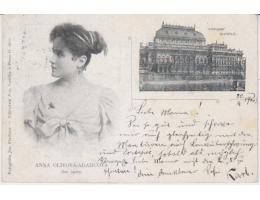 Praha - Anna Olivová - Adamová 1900
