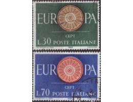 Itálie 1960 Europa CEPT, Michel č.1077-8 raz.