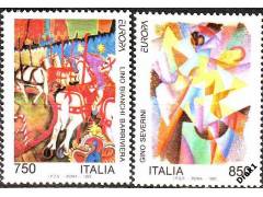 Itálie 1993 Europa CEPT, cirkus, Michel č.2279-80 **