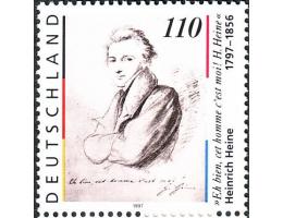 BRD 1997 Heinrich Heine, básník,  Michel č.1962 **