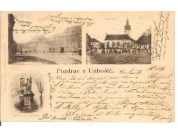 UNHOŠT / KLADNO /DLOUHÁ ADR/rok1899*kro531