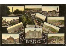 BRNO / SECESE /rok1908*kro980