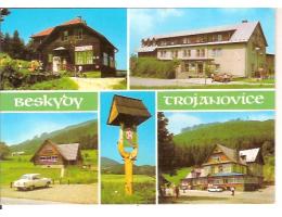 TROJANOVICE +V.JAVORNÍK+RÁZTOKA/BESKYDY /rok1960-90*WF1525