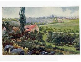 J.Štětka Písek hospoda U Martínka r.1917 ,prošlá,F/210